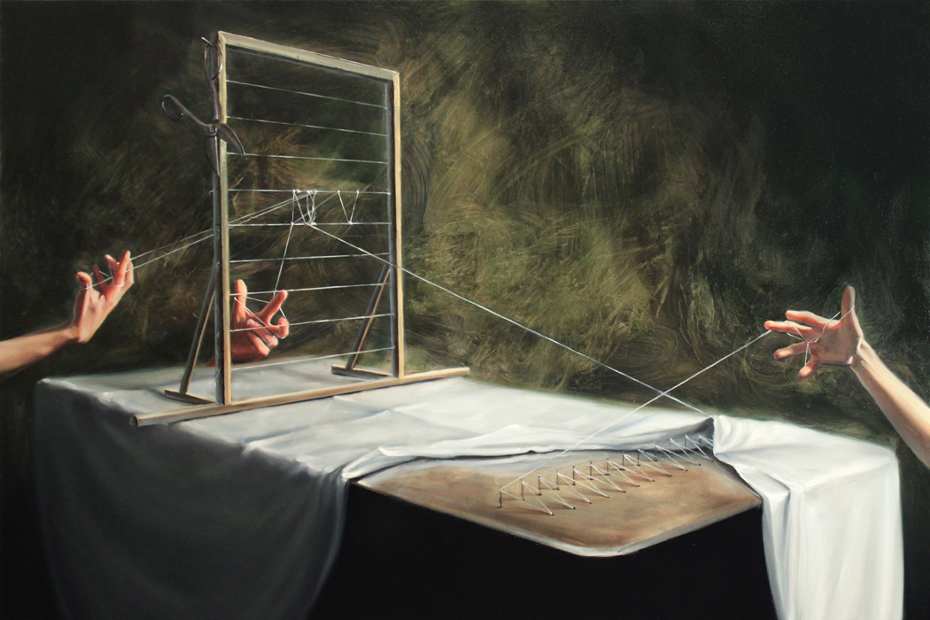 'Boar's Teeth', 100 x 150 cm, oil on canvas, 2010